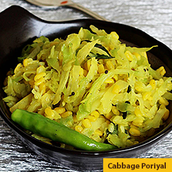 CABBAGE PORIYAL