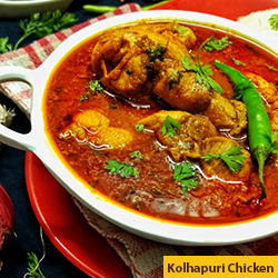 KOLHAPURI CHICKEN