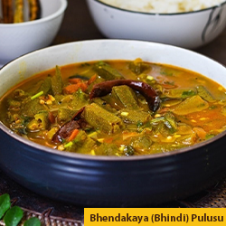 BHENDAKAYA (BHINDI) PULUSU
