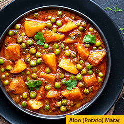 ALOO (POTATO) MATAR