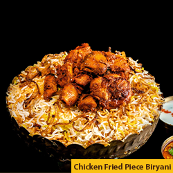 CHICKEN FIRED PIECE BIRYANI