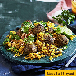 MEAT BALL BIRYANI