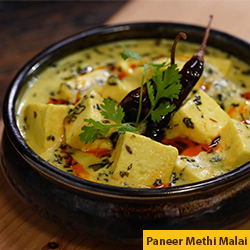 PANEER METHI MALAI
